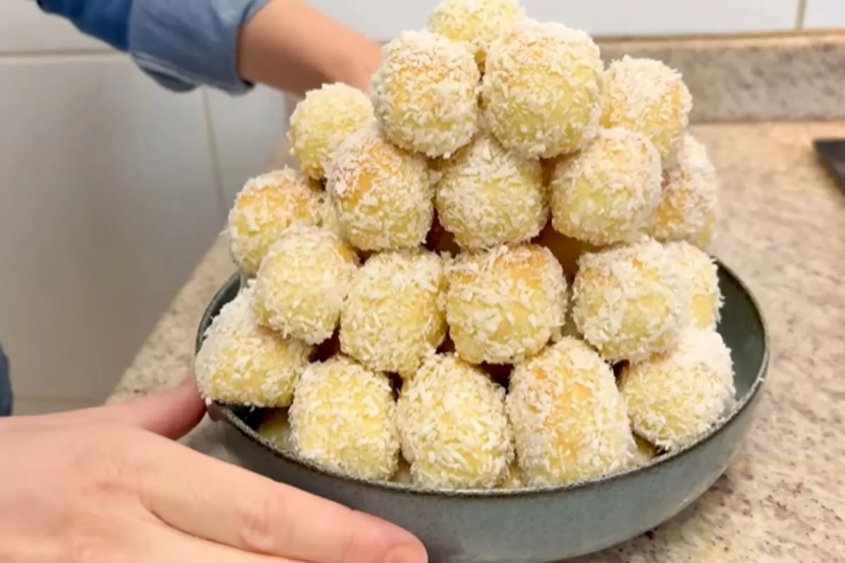 Nhoque de coco: a bolachinha caseira que rende muito e é per