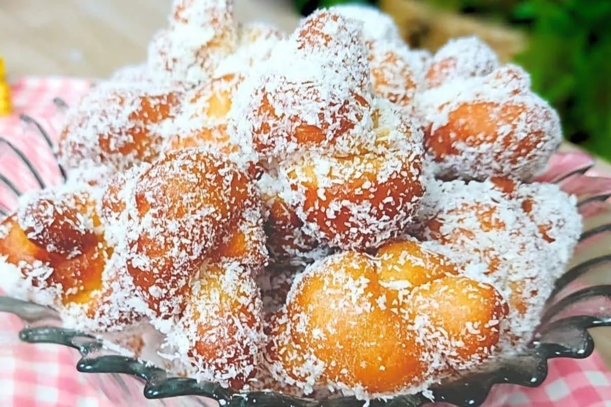 Nozinho de coco para deixar seu café da manhã de natal muito