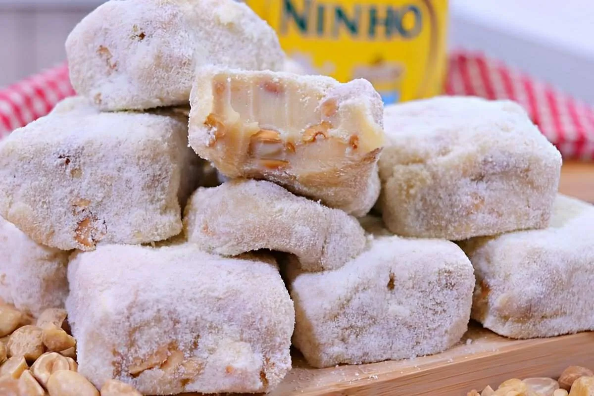 Nunca imaginei que o docinho pé de moça de Leite Ninho fosse