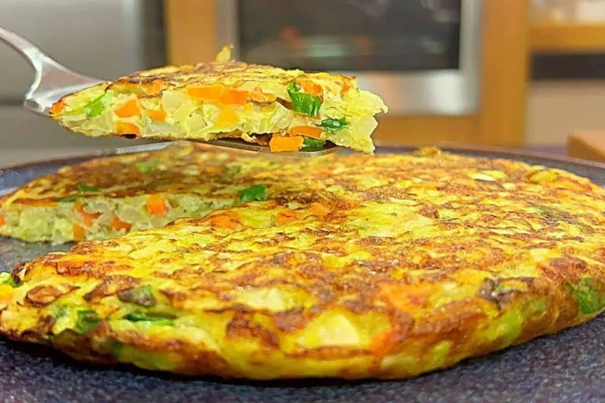 Omelete de legumes ótimo para você preparar em qualquer refe