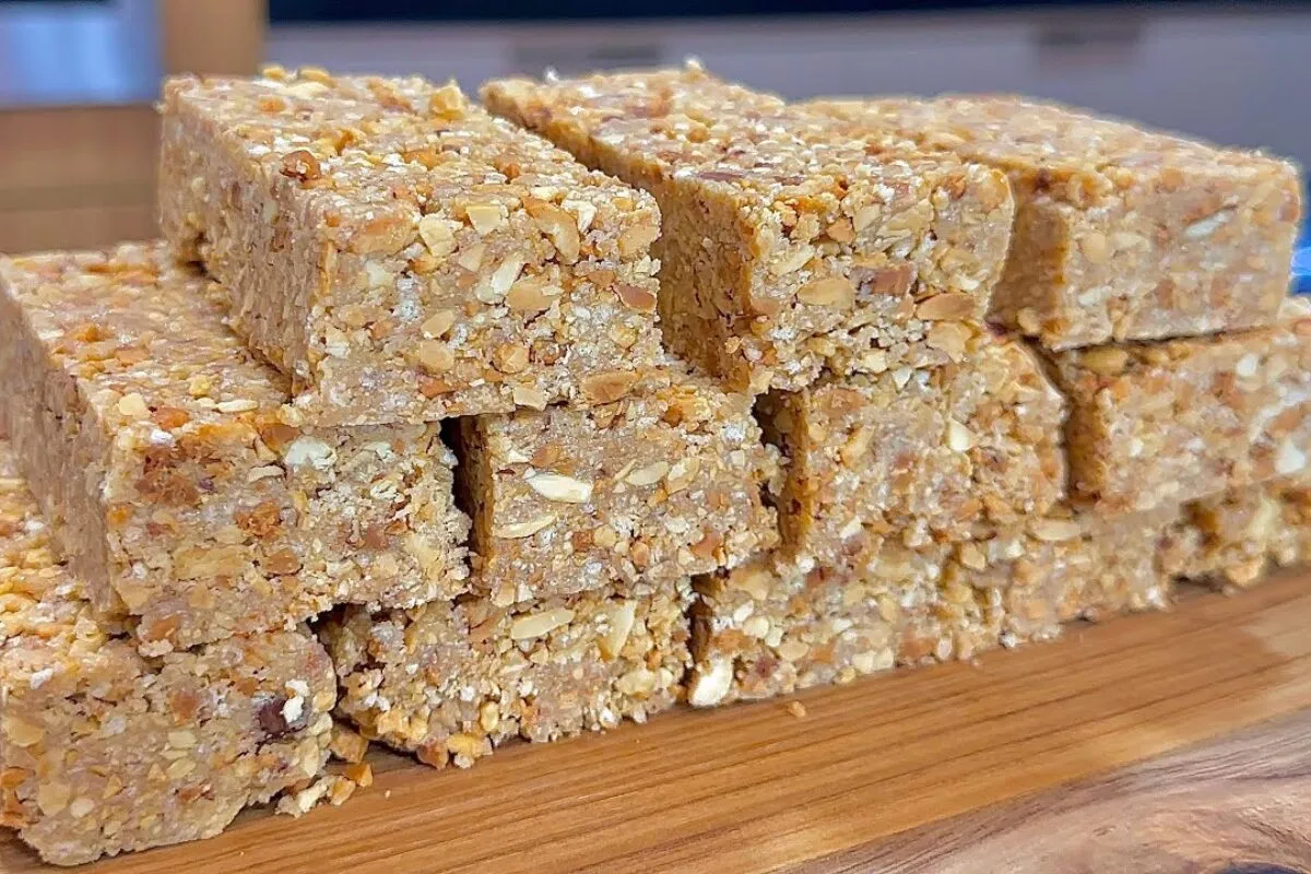 Paçoca caseira com 1 latinha de leite condensado que não pre