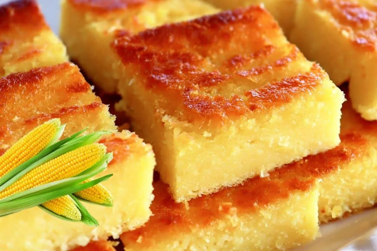 Pamonha de forno molhadinha e saborosa: é irresistível com u