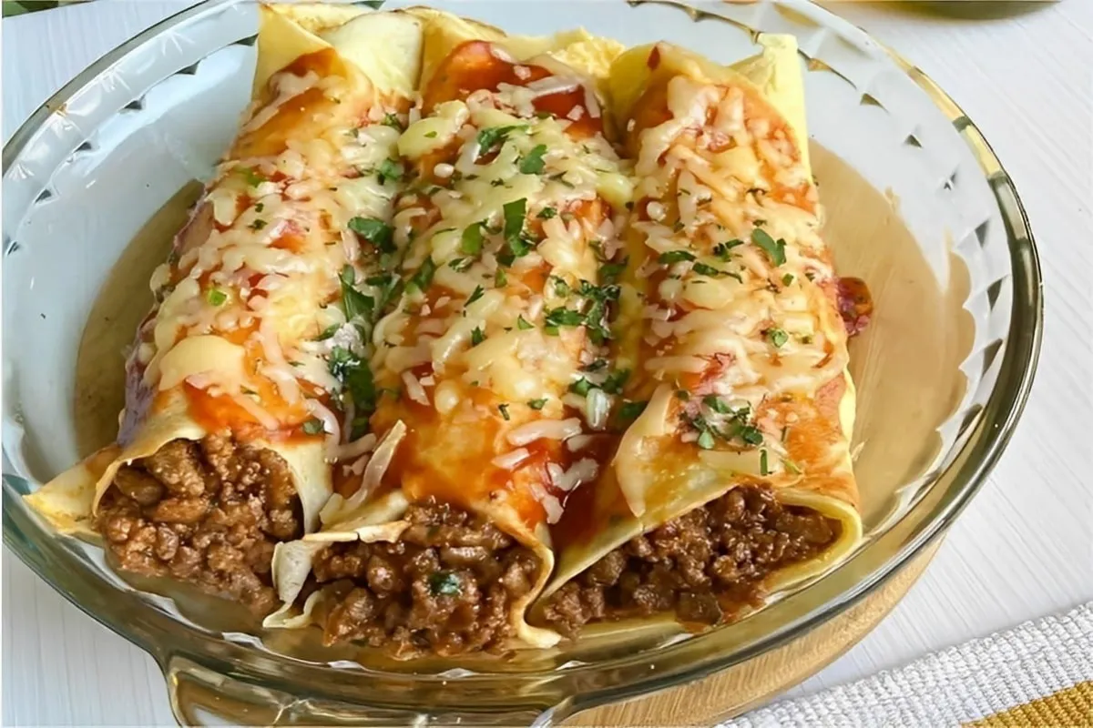 Panqueca de carne moída de restaurante para fazer na sua cas