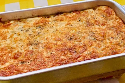 Panqueca de forno prática e deliciosa com aquele toque casei