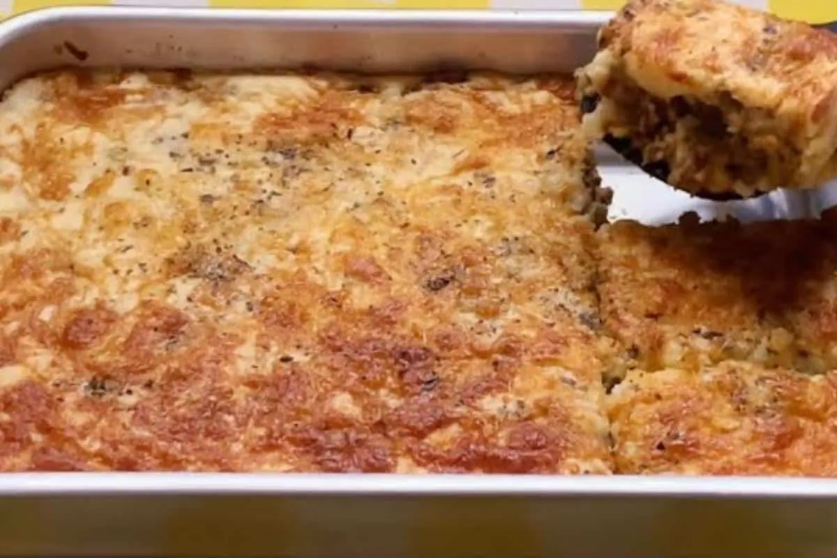 Panqueca de forno que minha mãe fazia quando éramos crianças