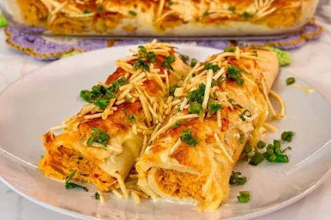 Panqueca de frango cremoso: para você arrasar na hora de ser