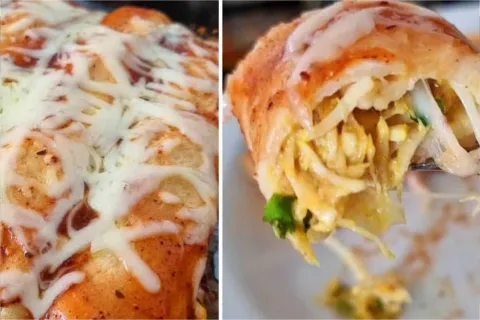 Panqueca de frango molhadinha muito simples de fazer e fica 