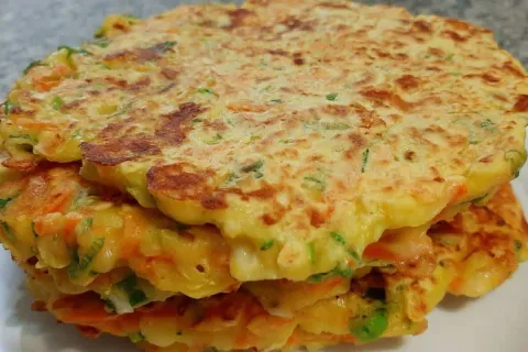 Panqueca de legumes: um acompanhamento leve e diferente para