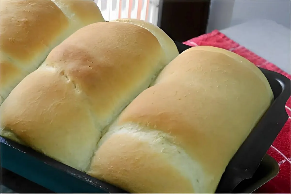 Pão caseiro da vovó essa receita rende 3 pães grandes perfei