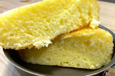 Pão caseiro de frigideira macio e fofinho para você saborear