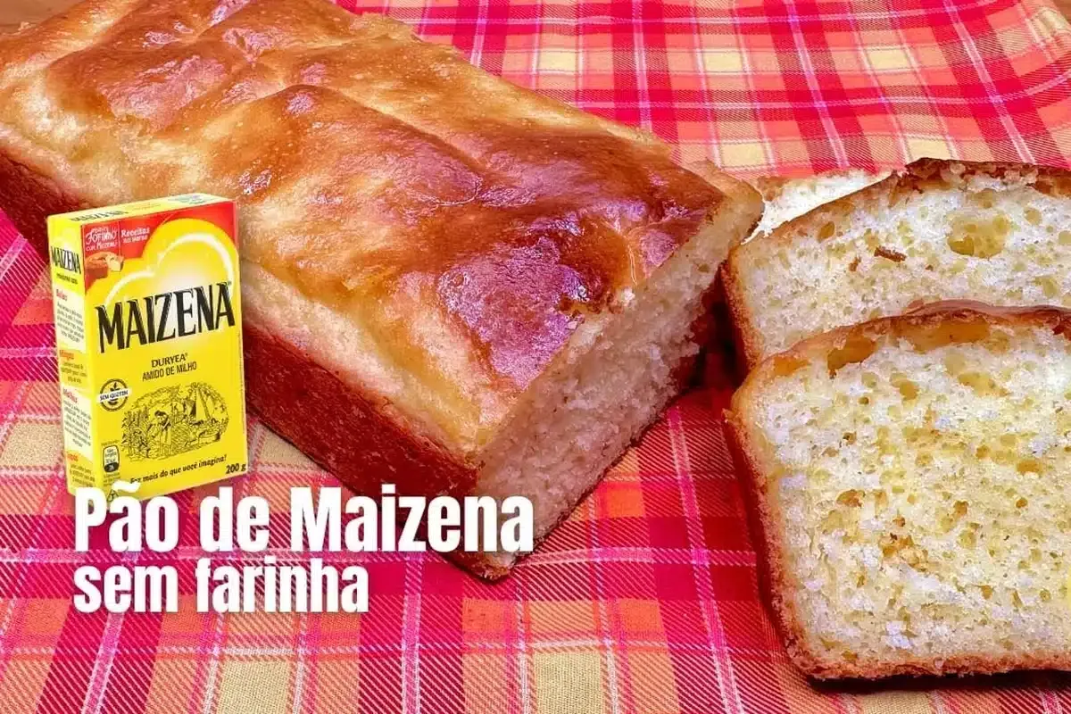 Pão caseiro de maisena: ótimo para quem não pode comer farin