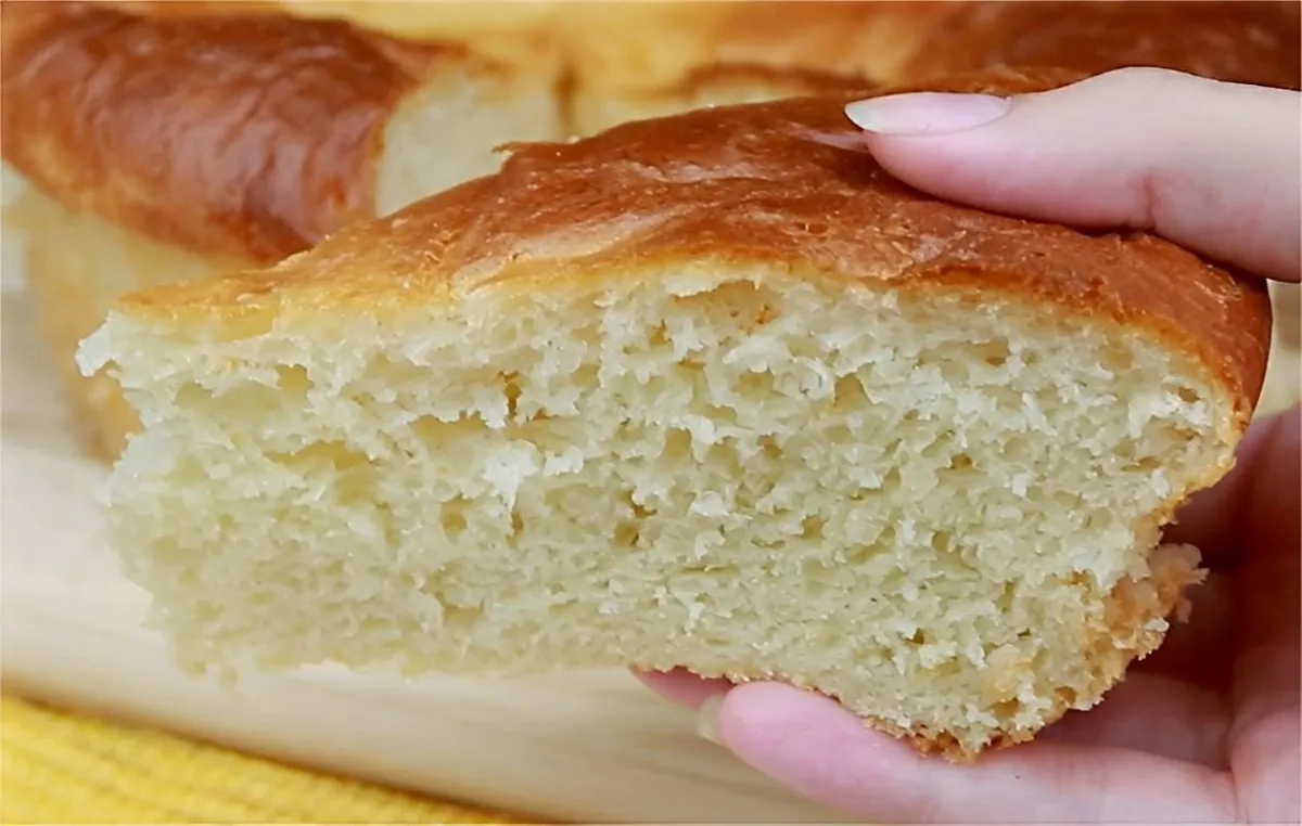 Pão caseiro muito fácil não precisa sovar é só misturar os i