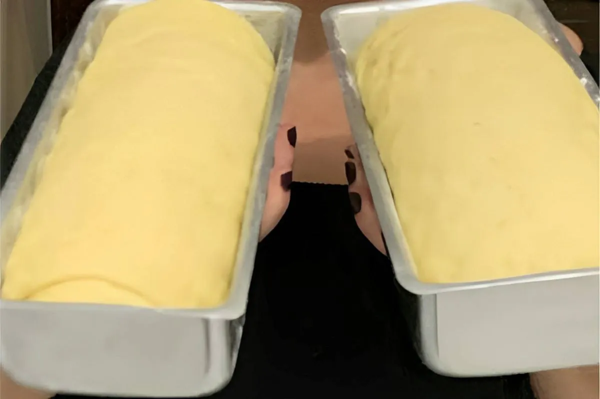 Pão caseiro na forma uma receita simples e prática perfeita