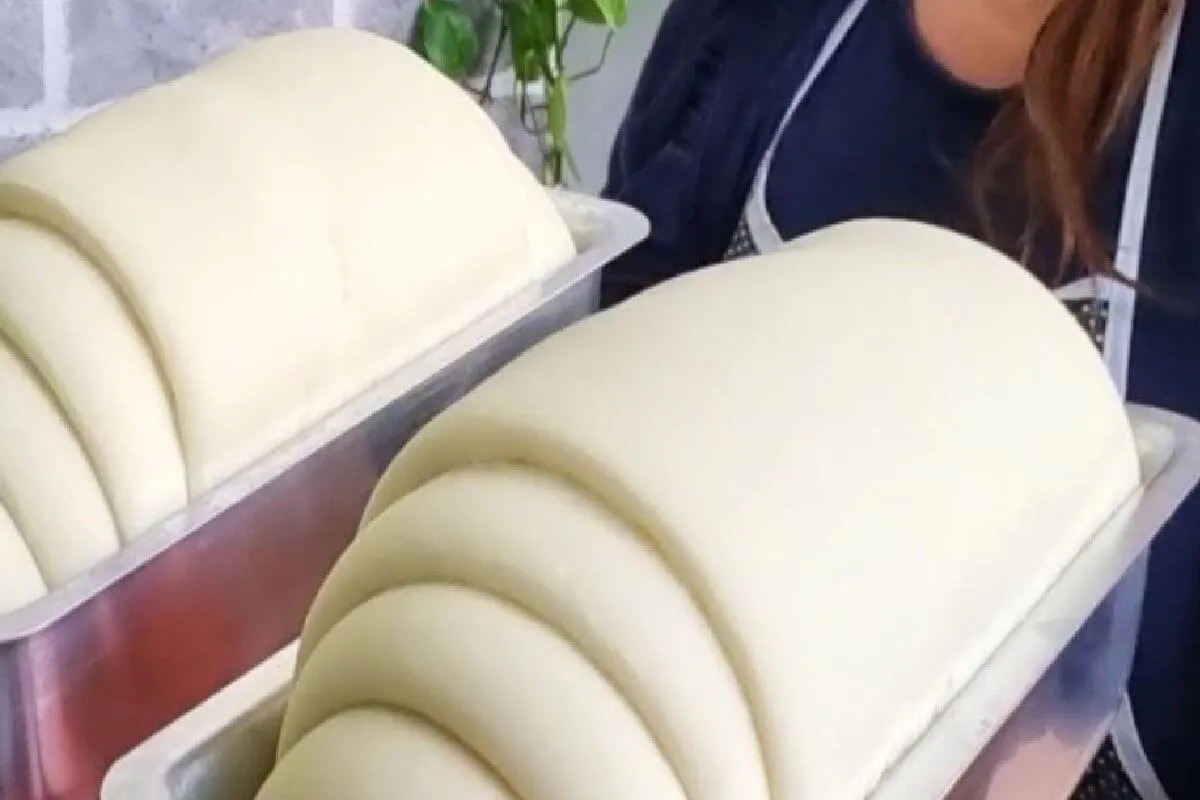 Pão caseiro perfeito que cresce muito bastante e fica bem gr