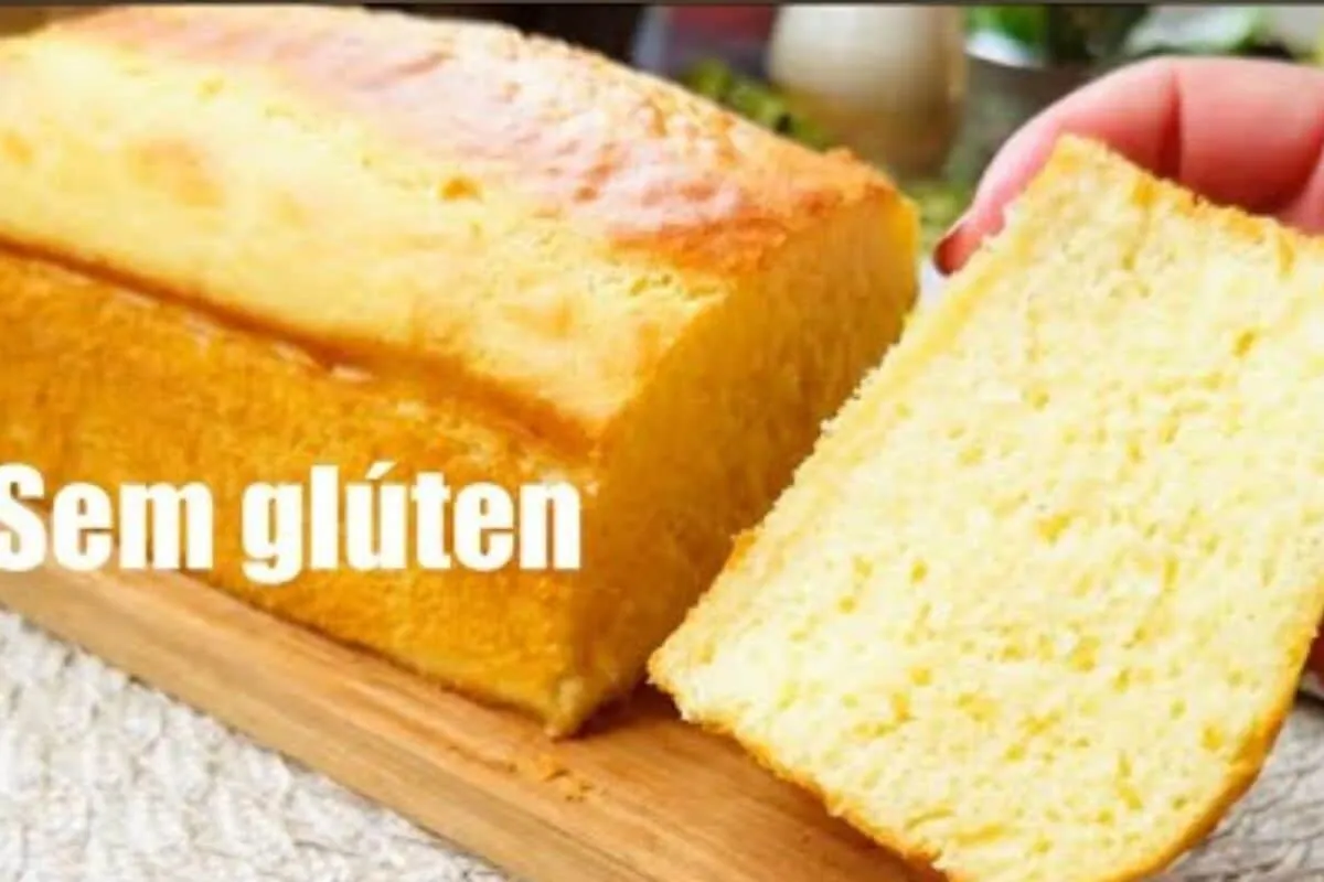 Pão caseiro sem glúten fofinho, fácil de fazer e sem complic