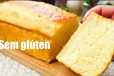 Pão caseiro sem glúten fofinho, fácil de fazer e sem complic