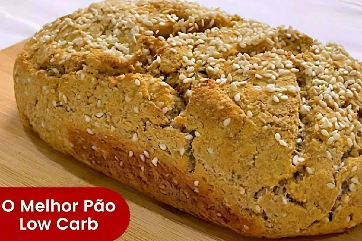 Pão caseiro sem trigo açúcar e lactose perfeito para substit