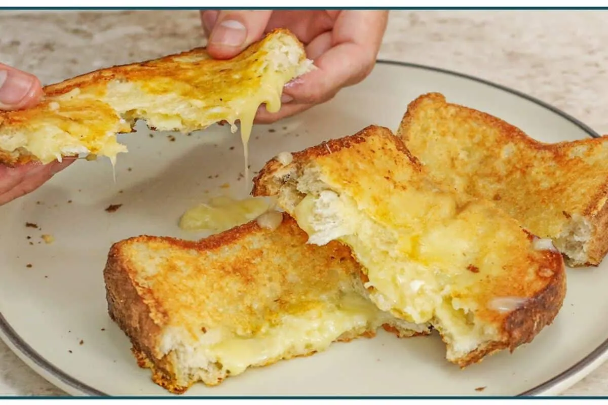 Pão de alho na frigideira: serve tanto para o lanche como pa
