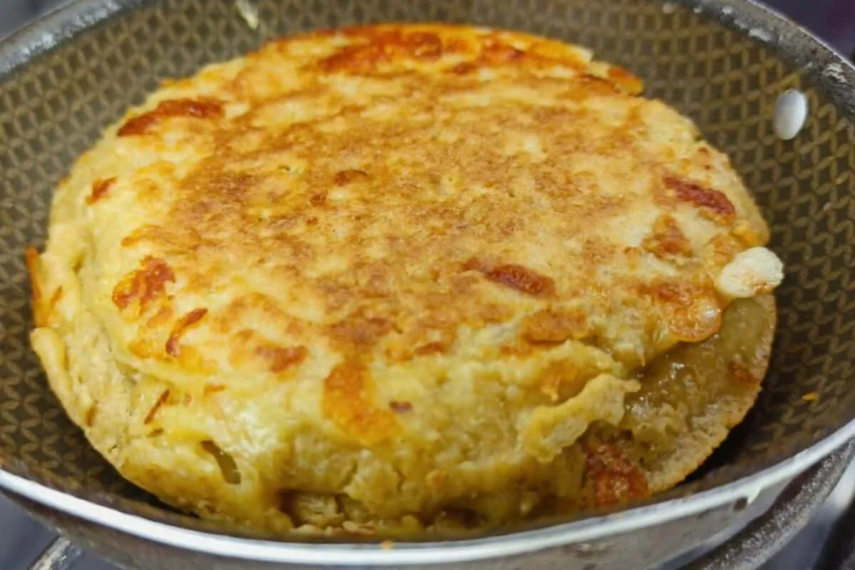 Pão de aveia de frigideira, uma receita saudável com apenas