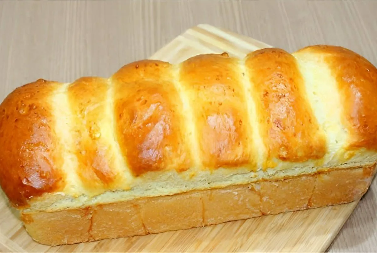 Pão de creme de leite fofinho e macio perfeito para o seu ca