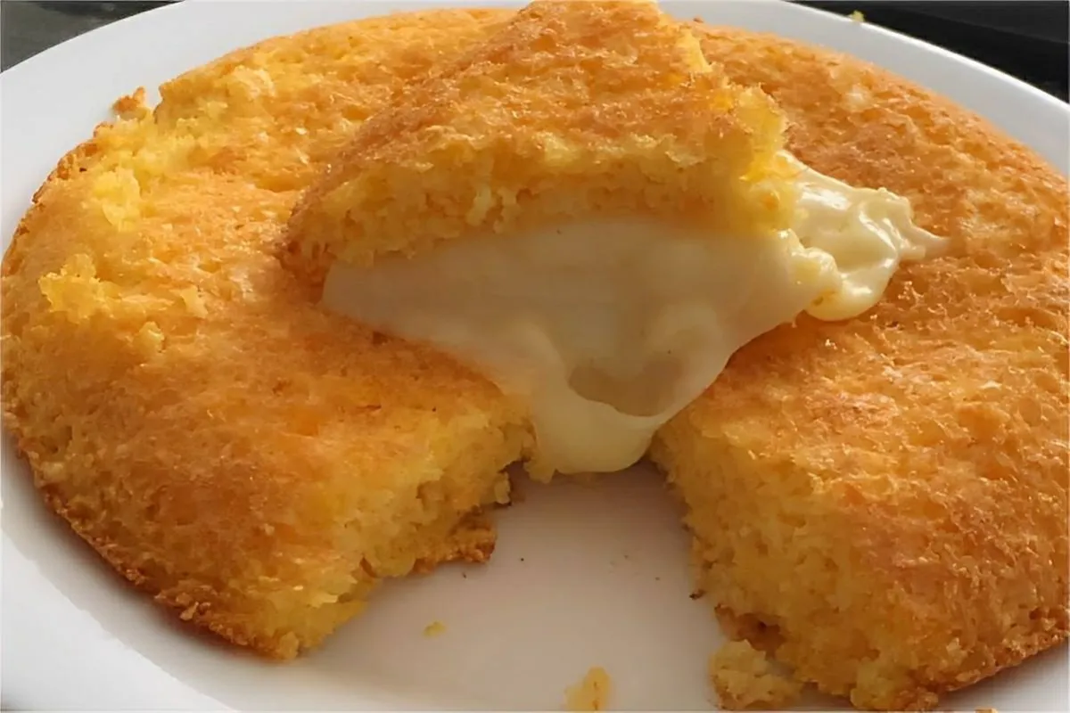 Pão de flocão com 3 ingredientes feito na frigideira muito l