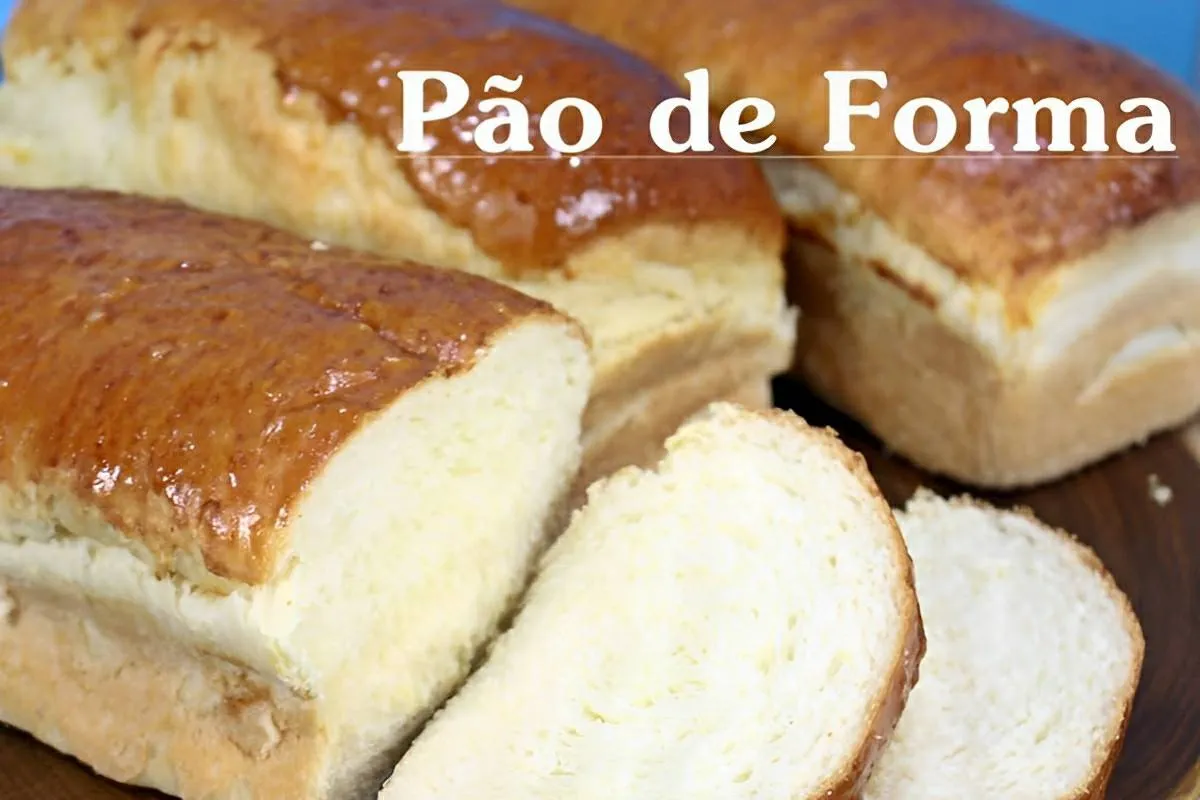 Pão de forma caseiro simples e fácil fica melhor que aquele