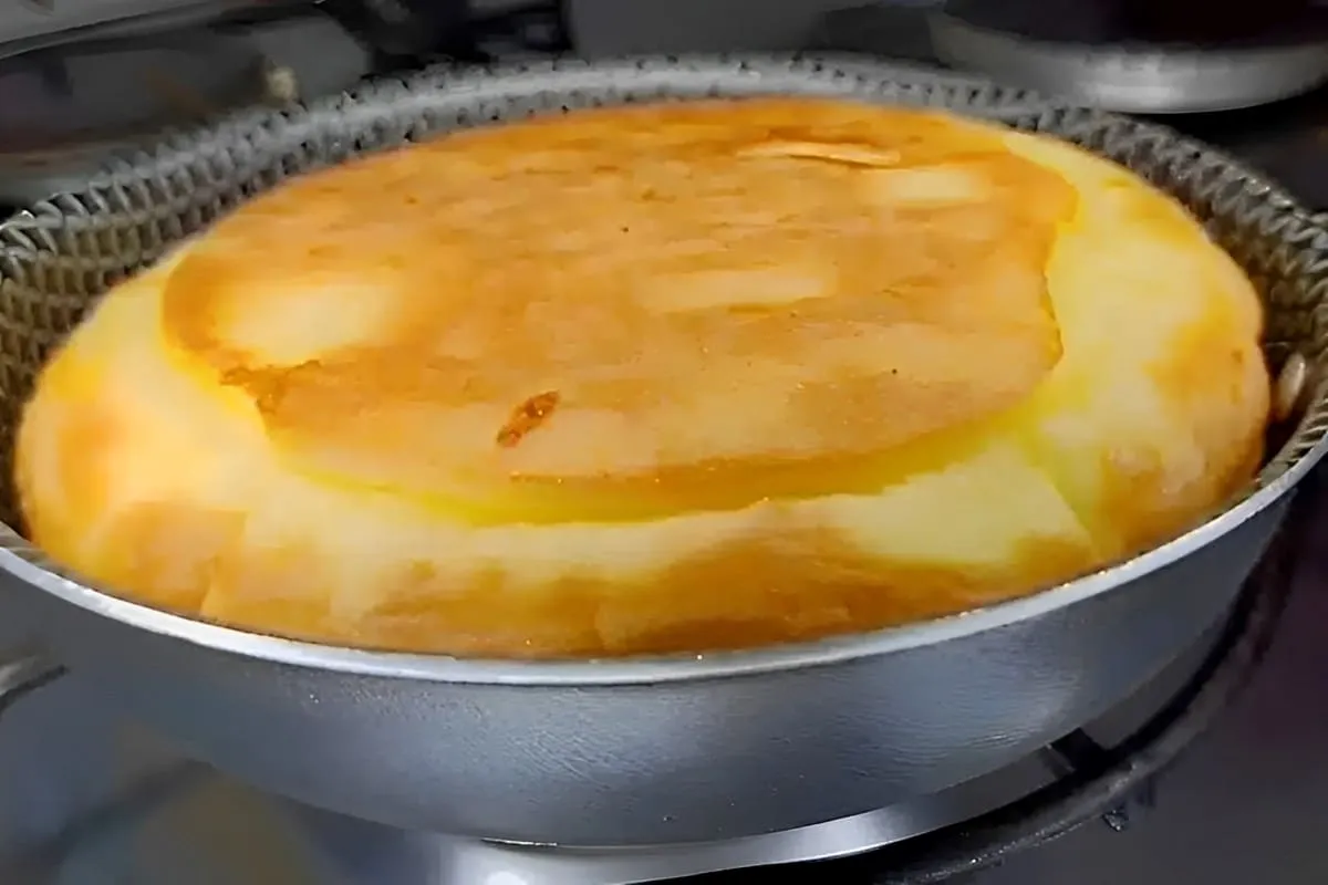 Pão de frigideira com 1 ovo só: muito leve delicioso e perfe