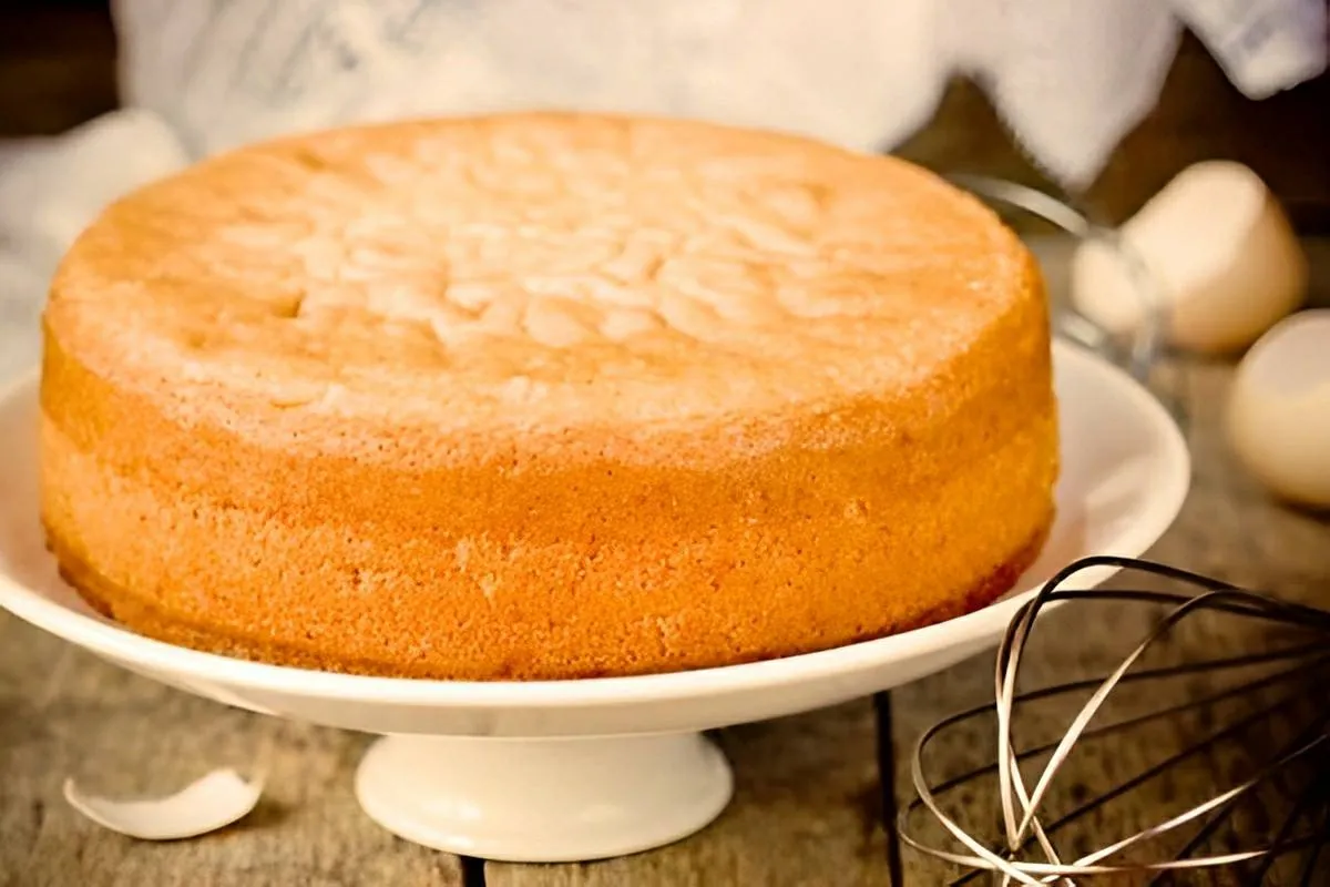 Pão de ló de laranja para fazer deliciosos bolos de fruta to