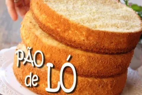 Pão de ló perfeito não fica seca e não racha na hora de cort
