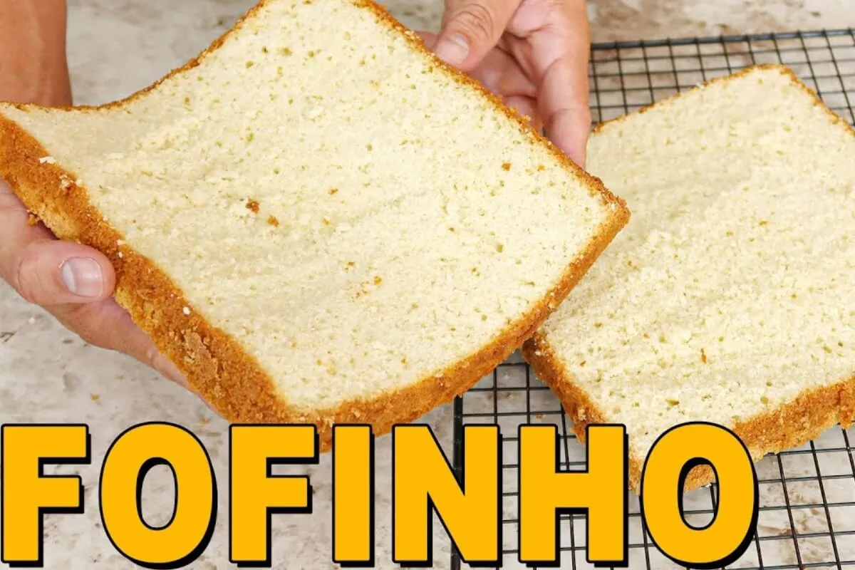 Pão de ló profissional fofinho e leve, fácil de fazer e ótim