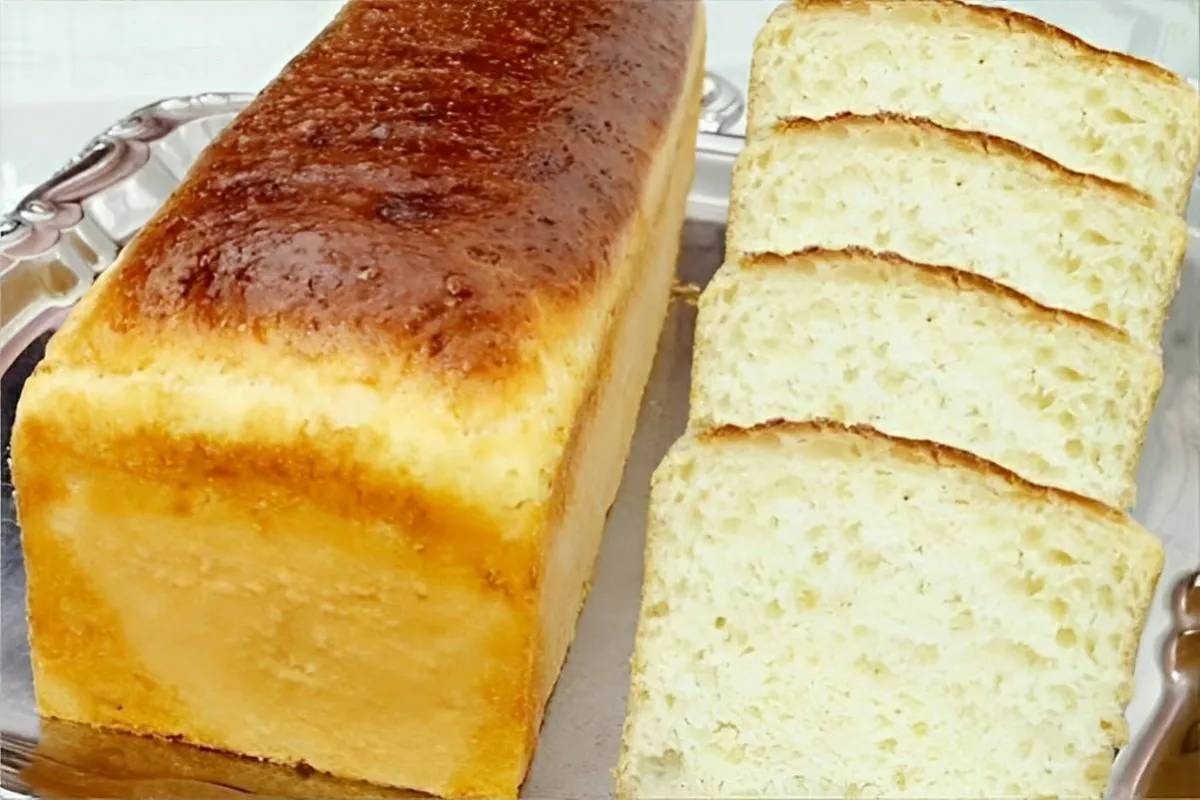 Pão de massa mole de liquidificador que não precisa sovar é