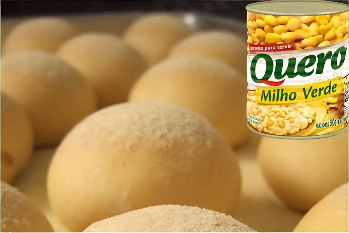 Pão de milho de latinha prático fácil e saboroso para fazer