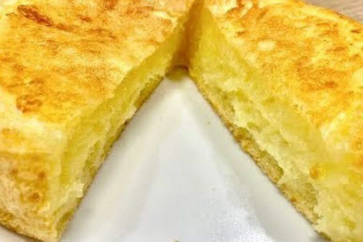 Pão de queijo diferente feito com tapioca que fica uma marav