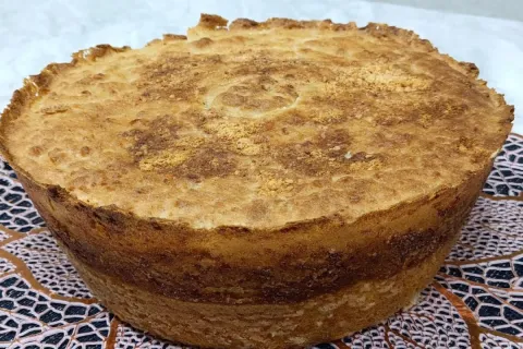 Pão de queijo parmesão sem sovar e com super sabor marcante