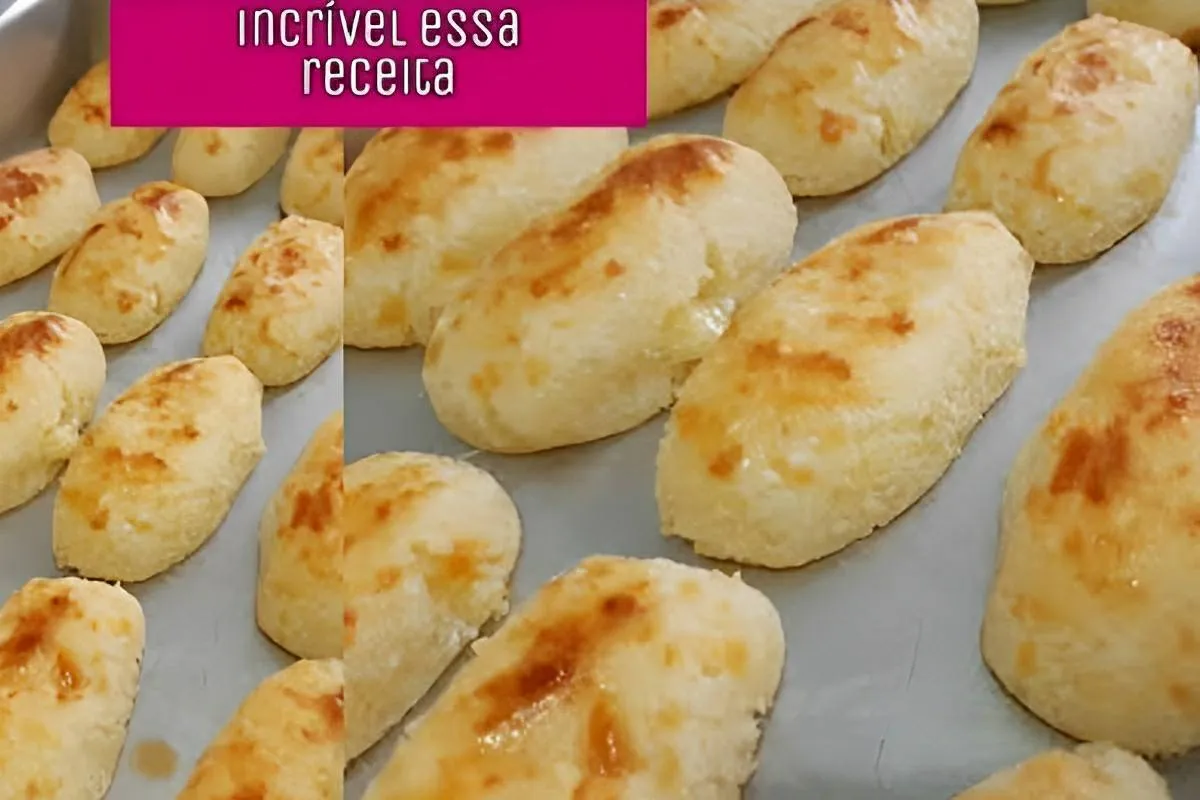 Pão de tapioca simples e fácil perfeito para substituir o pã