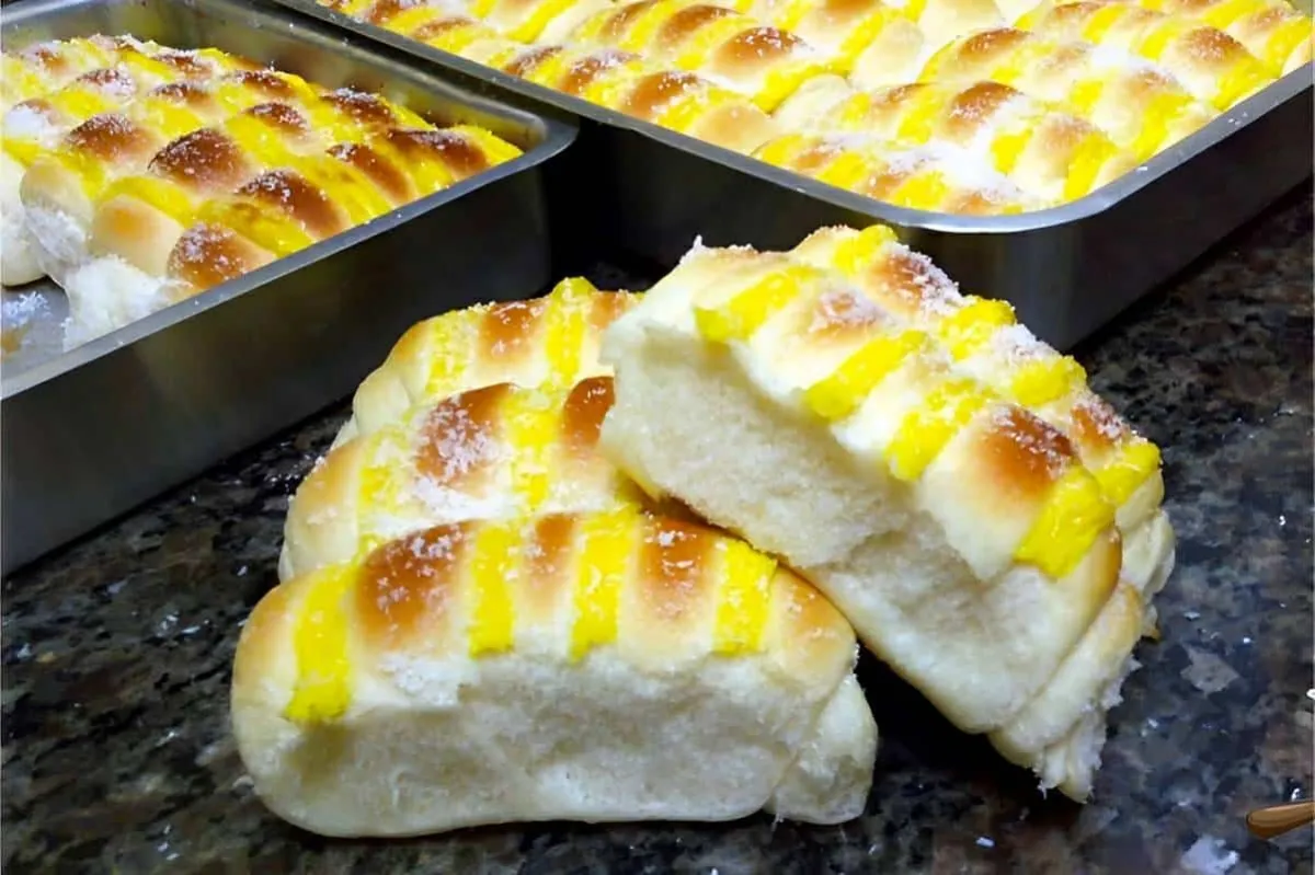 Pão doce de padaria para fazer na sua casa e surpreender tod