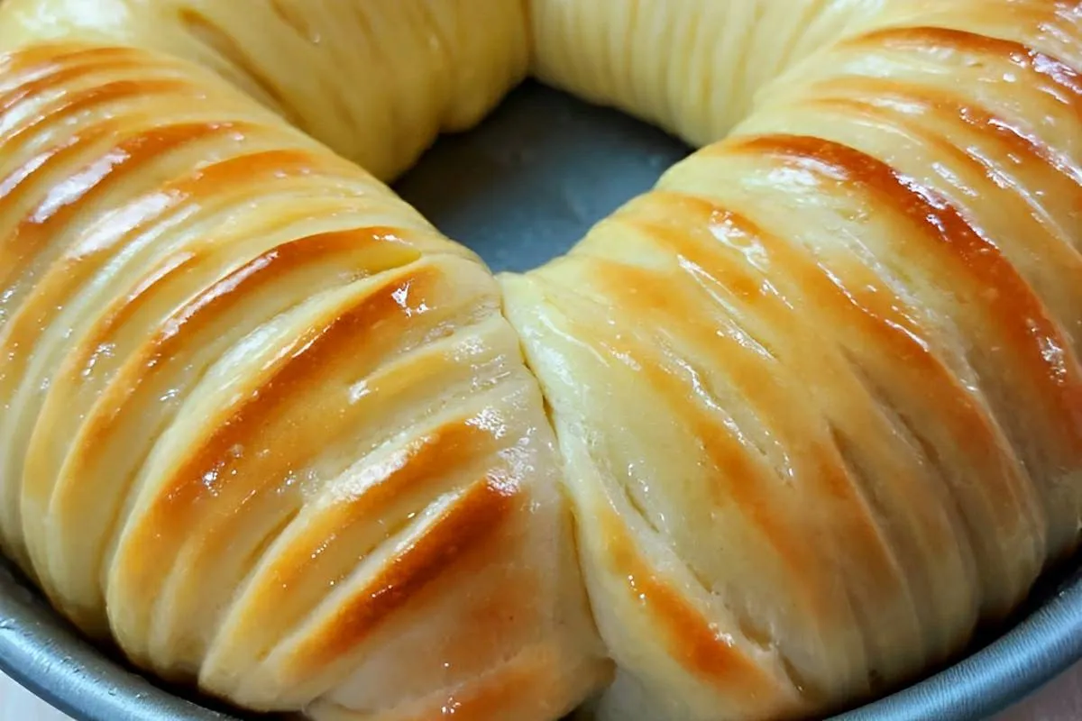 Pão novelo de lã um pão macio delicioso e que não precisa so