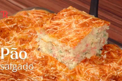 Pão salgado que não precisa sovar e é ótimo para o inovar no