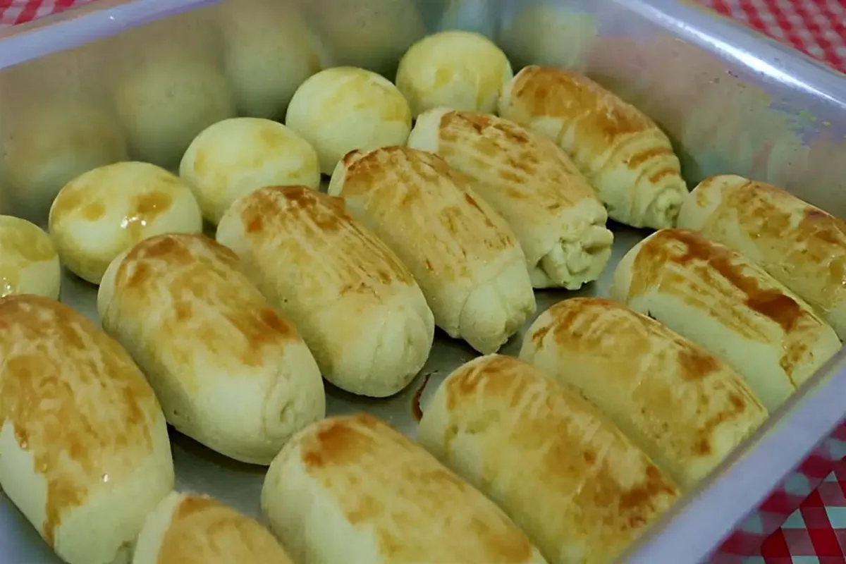 Pão sem farinha leite e ovos simples e prático de fazer perf