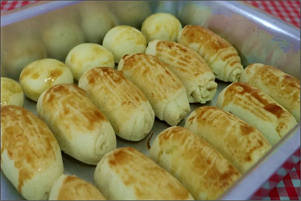 Pão sem farinha leite ovos e fermento na minha casa todo mun