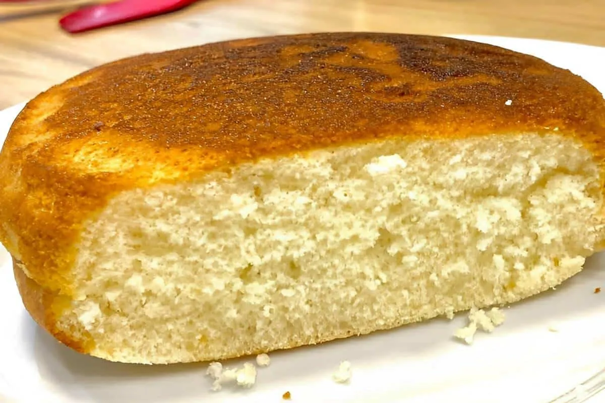 Pão sem trigo e sem óleo feito na frigideira muito simples e