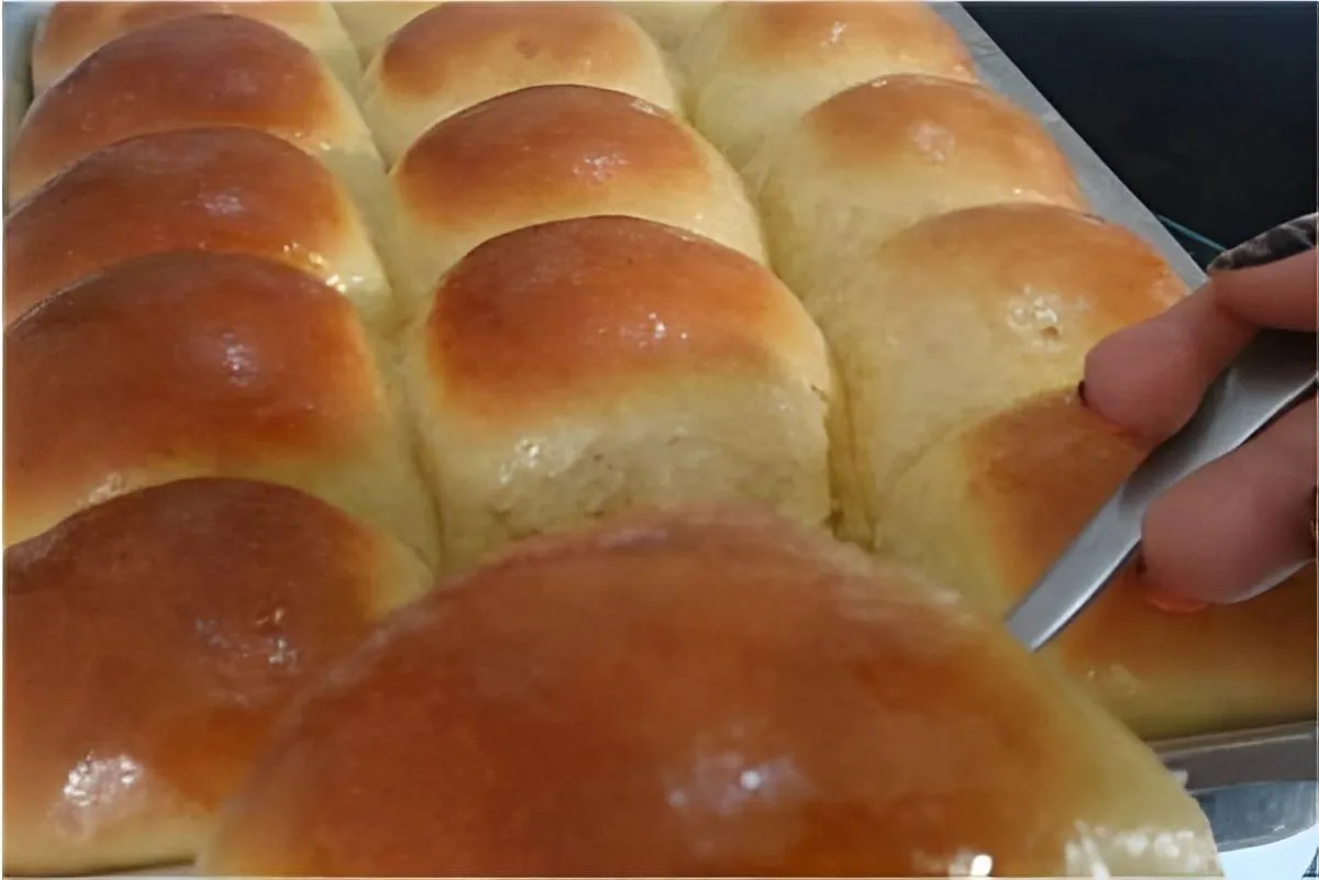 Pãozinho caseiro macio e fofinho desmancha na boca perfeito