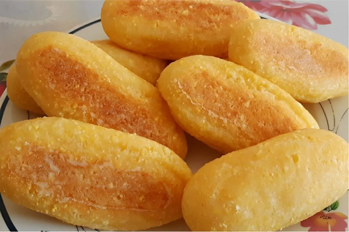 Pãozinho de fubá fácil pratico e delicioso perfeito para o s
