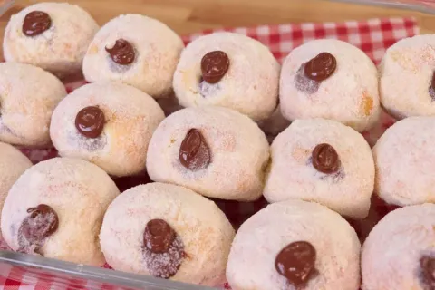 Pãozinho de nutella: aprenda a fazer o pãozinho lua de mel q