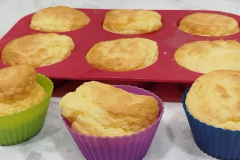 Pãozinho de queijo sem glúten super fácil de fazer e que fic