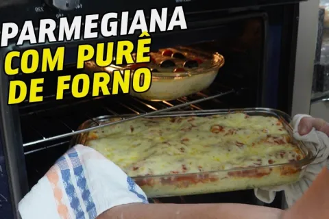 Parmegiana de frango feita no forno que fica uma maravilha e