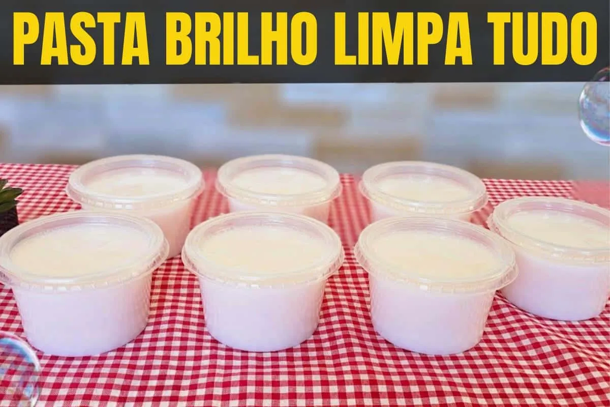 Pasta de brilho caseira para deixar todas as suas panelas br