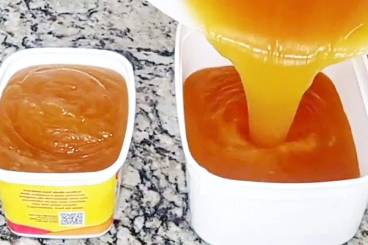 Pasta de brilho caseira que desengordura e deixa tudo brilha