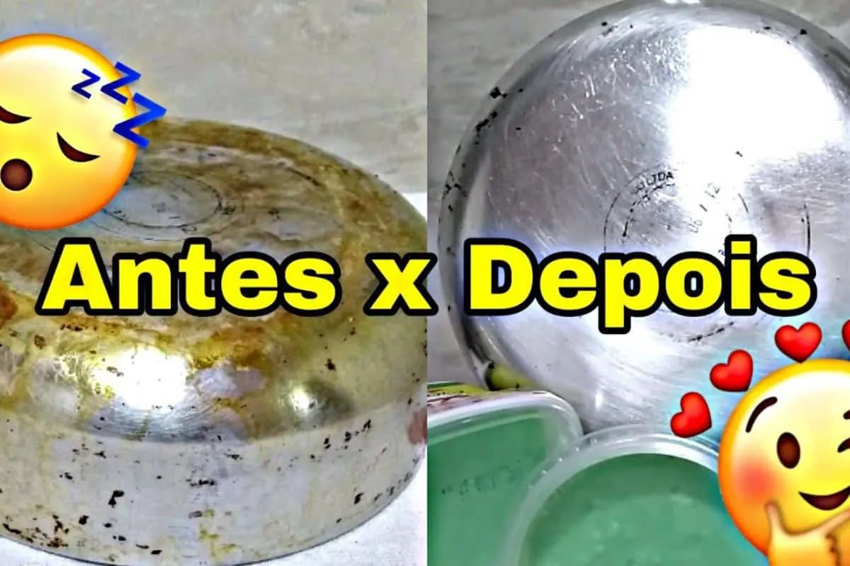 Pasta de brilho de limão ecológica que deixa as panelas bril