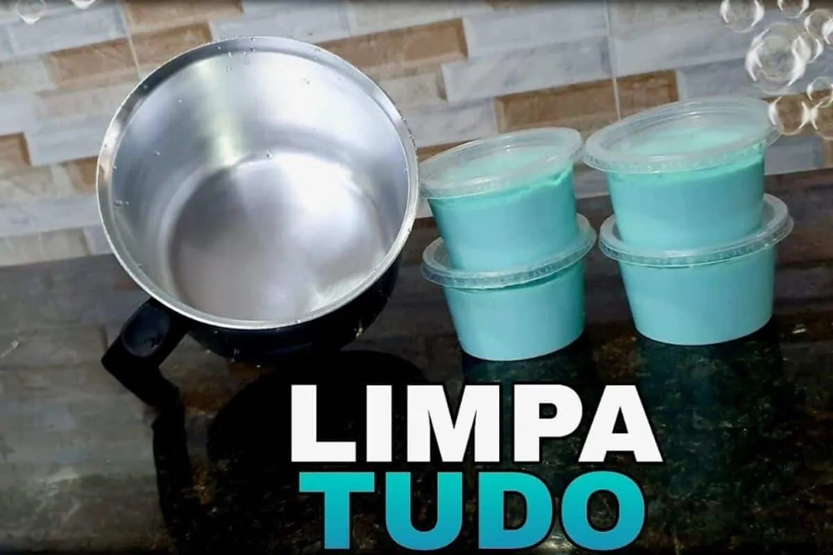 Pasta desengordurante que limpa tudo e ainda deixa alumínio
